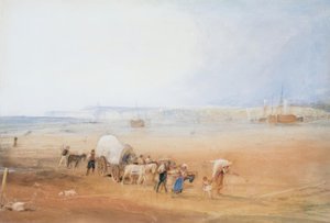 Strandscene på sørkysten av Joseph Mallord William Turner