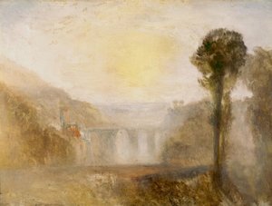 Bro og tårn av Joseph Mallord William Turner