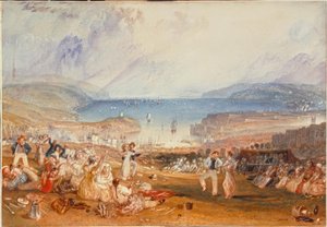 Plymouth, Devonshire av Joseph Mallord William Turner
