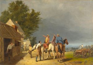 Første nyheter om slaget ved Lexington, 1847