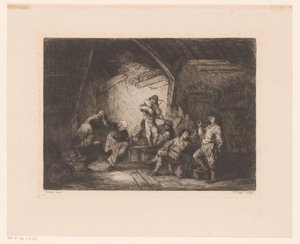 dansende par av William Unger