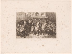 Adelens inntog i Brussel, 1566 Inntreden av adelen i Brussel (tittel på objekt)