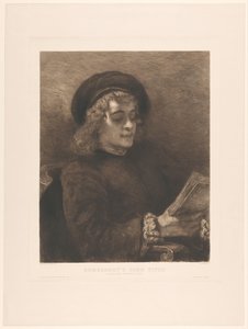 Rembrandts sønn Titus. Om Rembrandt. Verlag der Gesellschaft f. Kunst i Wien