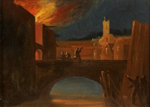 Bristol Riots: The Burning of Bridewell, med St Michael