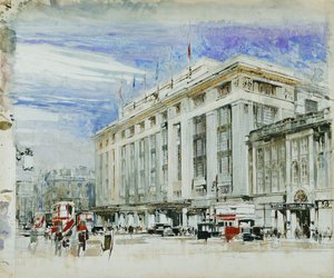 A Perspective Design for Derry and Toms, Kensington High Street (fl