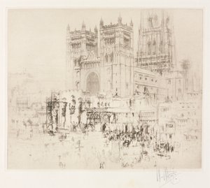 Durham katedral av William Walcot