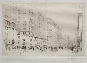 Park Avenue, New York av William Walcot