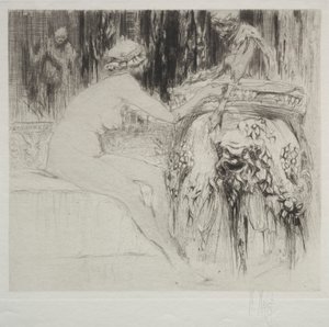 Bacchanten og den unge faunen av William Walcot