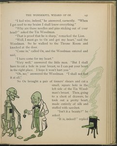 Illustration aus "Der wunderbare Zauberer von Oz" von Lyman Frank Baum