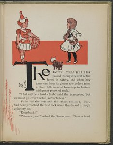 Illustrasjon fra «Den fantastiske trollmannen fra Oz» av Lyman Frank Baum av William Wallace Denslow