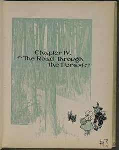 Illustrasjon fra «Den fantastiske trollmannen fra Oz» av Lyman Frank Baum