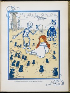 "Tillat meg å introdusere for deg hennes majestet, dronningen." av William Wallace Denslow