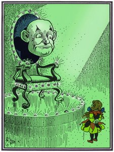 «Trollmannen fra Oz». Illustrasjon av W. Denslow til eventyret om Lyman Frank Baum (USA