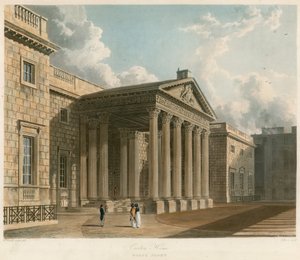 Carlton House, London, nord foran av William Westall