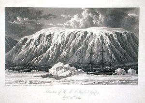 Situasjonen til H.M.S. Hecla & Griper, 20. september 1819, fra 