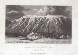 Situasjonen til H.M.S Hecla og Griper av William Westall