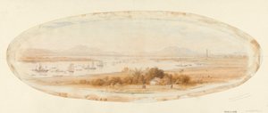Whampoa og Canton River av William Westall