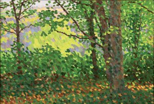 Septemberkveld, 2010 (Olje på lerret) av William Wilkins