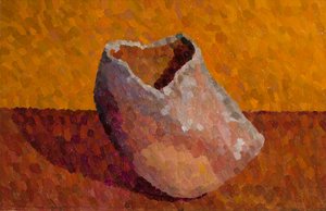 Still Life, Suemono, 2019 (olje på lerret) av William Wilkins