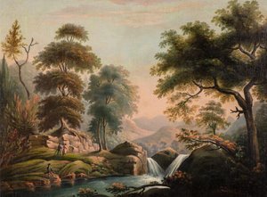 Nær Dalyminy, Llyn, Nord-Wales av William Young