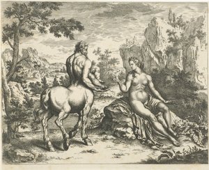 Ocyrhoe spår skjebnen til Chiron og Asclepius