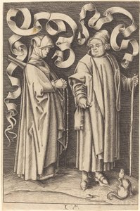 Kirkegjengerne av William Young Ottley after Israhel van Meckenem