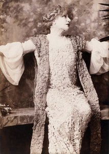 Sarah Bernhardt i Francesca de Rimini av William and Daniel Downey