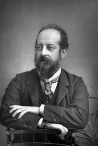 Sir James Dromgole Linton 1840-1916, engelsk maler, 1890. av William and Daniel Downey