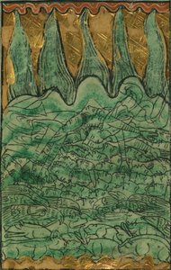 Noahs vannflommen (1. Mosebok 7-11-24) av William de Brailes