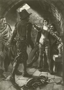 Fidelio, akt II scene iii (gravyr) av William de Leftwich Dodge