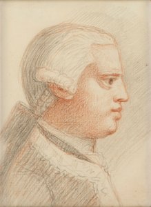 Edward Augustus, hertug av York, ca. 1761-7 (kritt på papir) av William of Bath Hoare