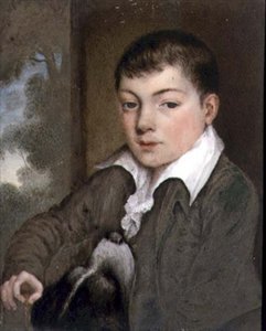 David FitzHerbert, ca. 1817 (skifer)