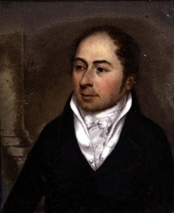 Sir Henry FitzHerbert, ca. 1817 (skifer)