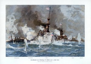 Slaget ved Santiago de Cuba, 3. juli 1898 1900.