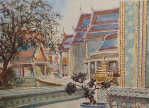 868 Wat Ratchaborpit, Bangkok av Wilson Clive