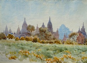 898 Dhammay Gaya fra Myew Bon Tha, Bagan av Wilson Clive