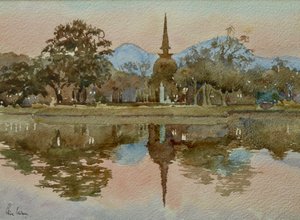 21 Sukhothai, Thailand - Belysningsteam