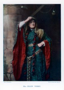 Dame Ellen Terry , engelsk sceneskuespillerinne, 1901.