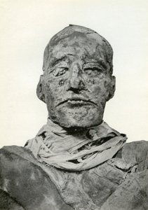 Leder for mumien til Rameses III, gammel egyptisk farao fra det 20. dynastiet, c1156 f.Kr. 1926 av Winifred Mabel Brunton