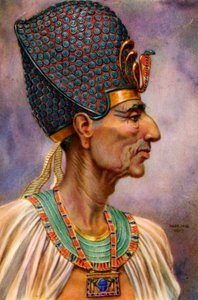 Rameses II, gammel egyptisk farao fra det 19. dynastiet, 1200-tallet f.Kr. 1926.
