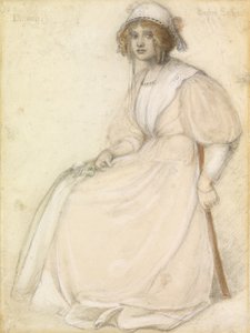 Dianeme (pastell på papir) av Winifred Sandys