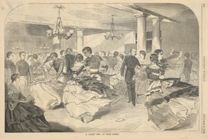 En kadetthopp på West Point, fra Harper av Winslow Homer