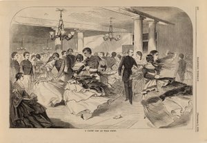 Et kadetthopp på West Point, fra Harper#39;s Weekly, 3. september 1859 av Winslow Homer