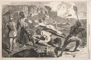 Et skjell i opprørsgravene, 1863. av Winslow Homer