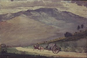 En Volante på en fjellvei, Cuba av Winslow Homer