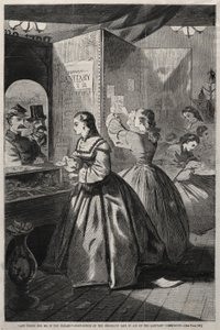 Any Thing for Me, If you Please - Postkontoret til Brooklyn Fair in Aid..., 1864. av Winslow Homer