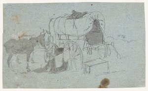 Army Wagon og Mule av Winslow Homer
