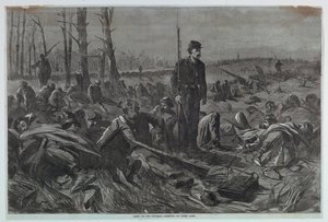 Army of the Potomac – sover på armene deres av Winslow Homer