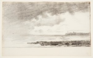 Bay ved Cullercoats, England av Winslow Homer
