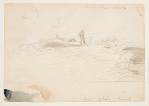 Strandscene, England av Winslow Homer